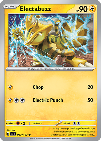 Electabuzz - Temporal Forces - 053/162 - Common