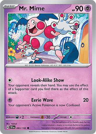 Mr. Mime - Temporal Forces - 063/162 - Common