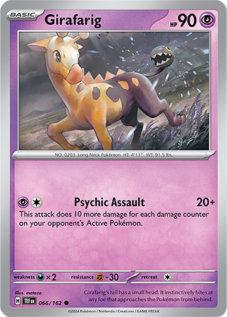 Girafarig - Temporal Forces - 066/162 - Common