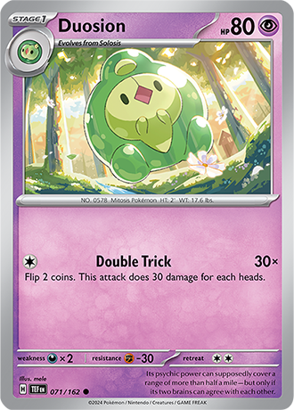 Duosion - Temporal Forces - 071/162 - Common