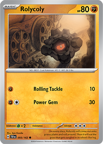 Rolycoly - Temporal Forces - 093/162 - Common