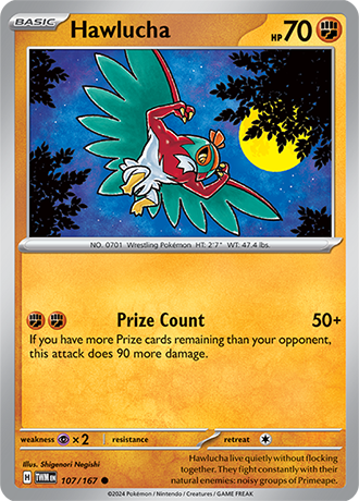 Hawlucha - Twilight Masquerade - 107/167 - Common