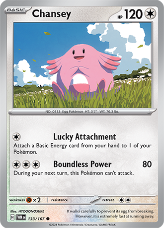 Chansey - Twilight Masquerade - 133/167 - Common