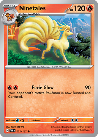 Ninetales - Twilight Masquerade - 027/167 - Common