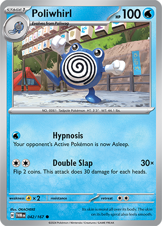 Poliwhirl - Twilight Masquerade - 042/167 - Common