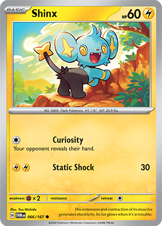 Shinx - Twilight Masquerade - 066/167 - Common