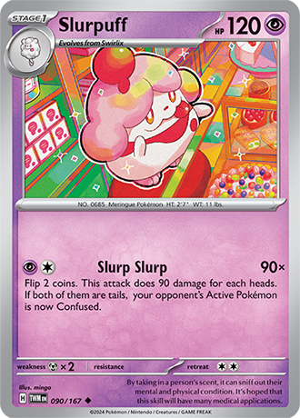 Slurpuff - Twilight Masquerade - 090/167 - Uncommon