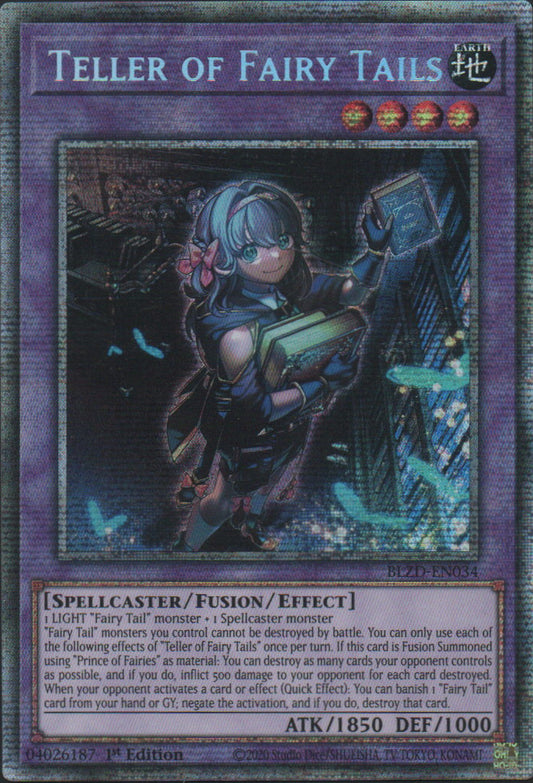 Teller of Fairy Tails - BLZD-EN034 - 1st Edition - Starlight Rare