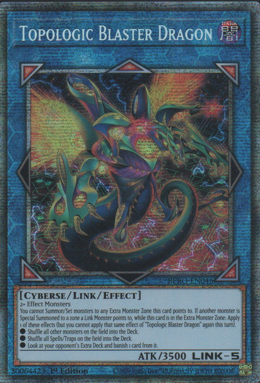 Topologic Blaster Dragon - BPRO-EN046 - 1st Edition - Starlight Rare