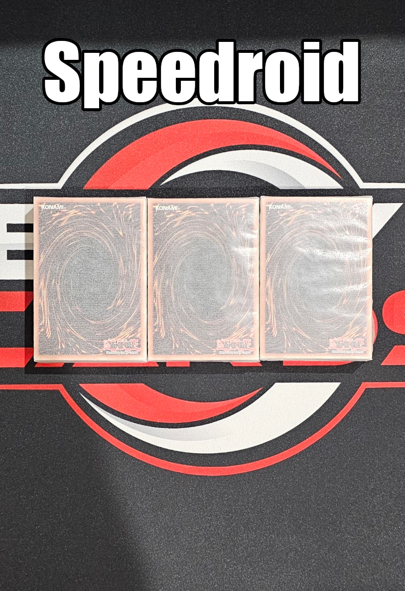3x Speedroid Deck - Legendary Arc-V Decks - LAVD - Sealed