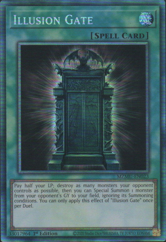 Illusion Gate - MZMU-EN023 - 1st Edition - Collector's Rare