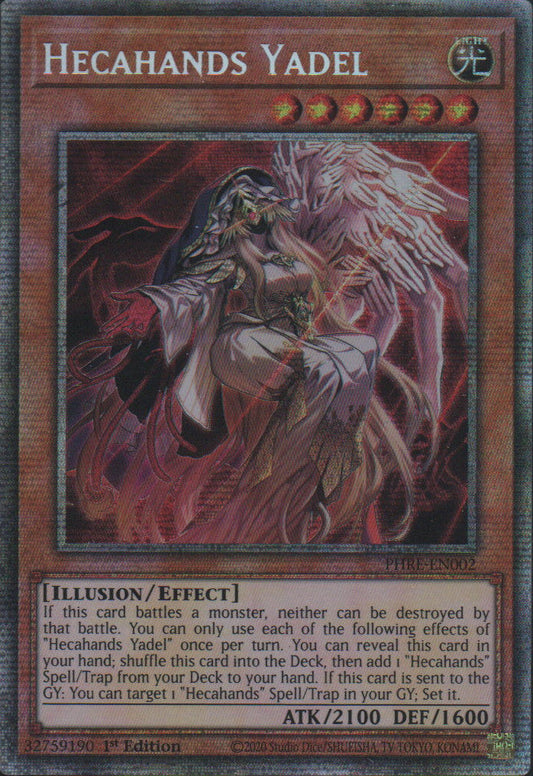 Hecahands Yadel - PHRE-EN002 - 1st Edition - Starlight Rare
