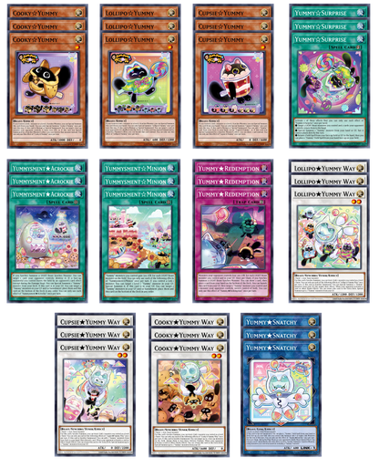 Yummy Deck Core - JUSH - 33 Cards
