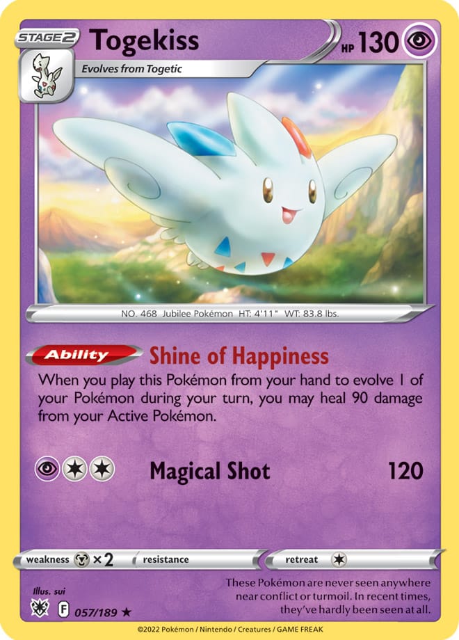 Togekiss - Astral Radiance 057/189 - Rare Holo