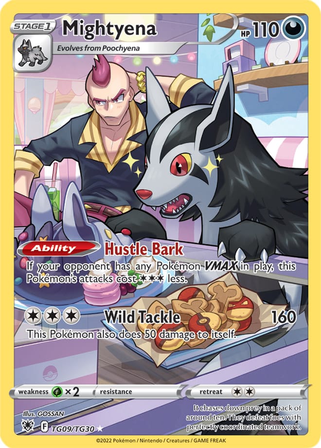 Mightyena - Astral Radiance TG09/TG30 - Trainer Gallery