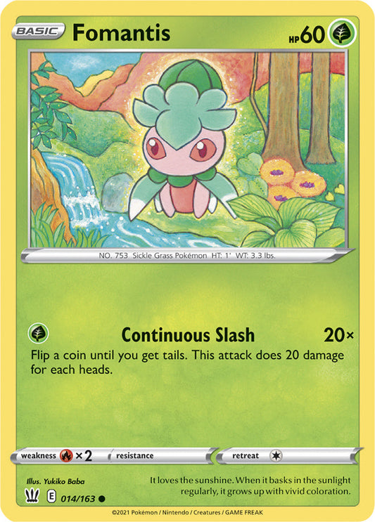 Fomantis - Battle Styles 014/163 - Common