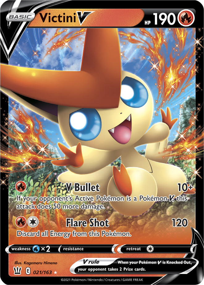 Victini V - Battle Styles 021/163 - Ultra Rare