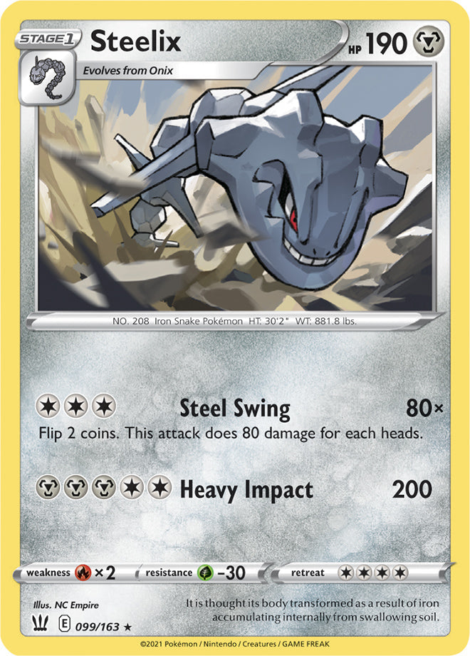 Steelix - Battle Styles 099/163 - Rare Holo