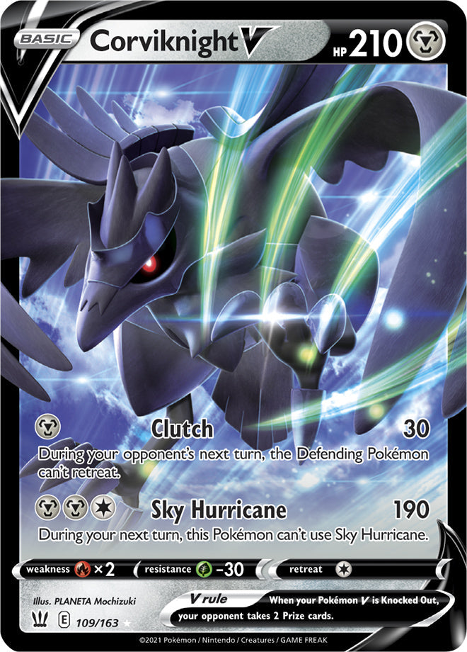 Corviknight V - Battle Styles 109/163 - Ultra Rare