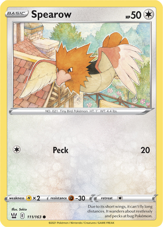 Spearow - Battle Styles 111/163 - Common