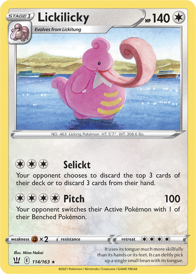 Lickilicky - Battle Styles 114/163 - Rare