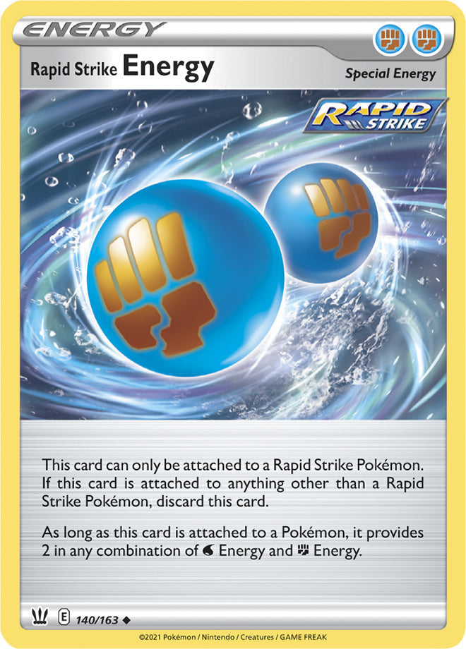 Rapid Strike Energy - Battle Styles 140/163 - Uncommon