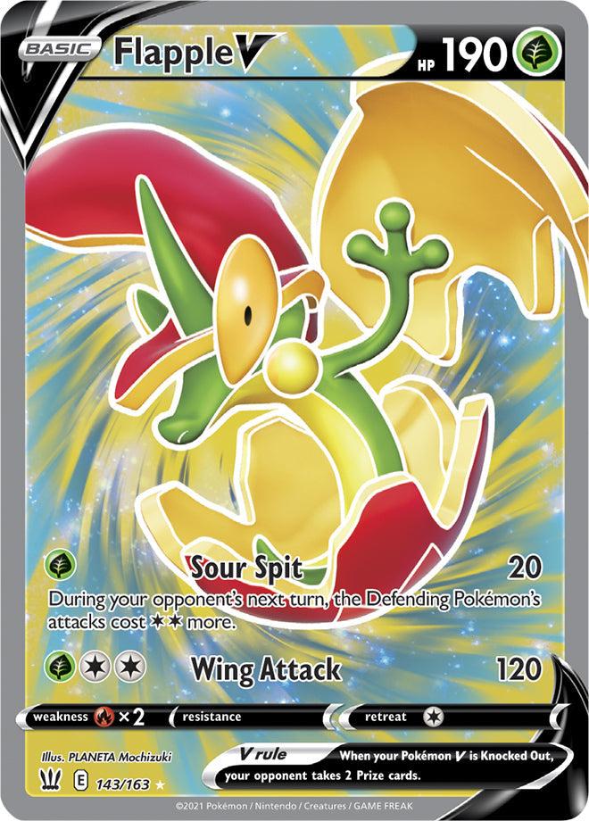 Flapple V - Battle Styles 143/163 - Full Art