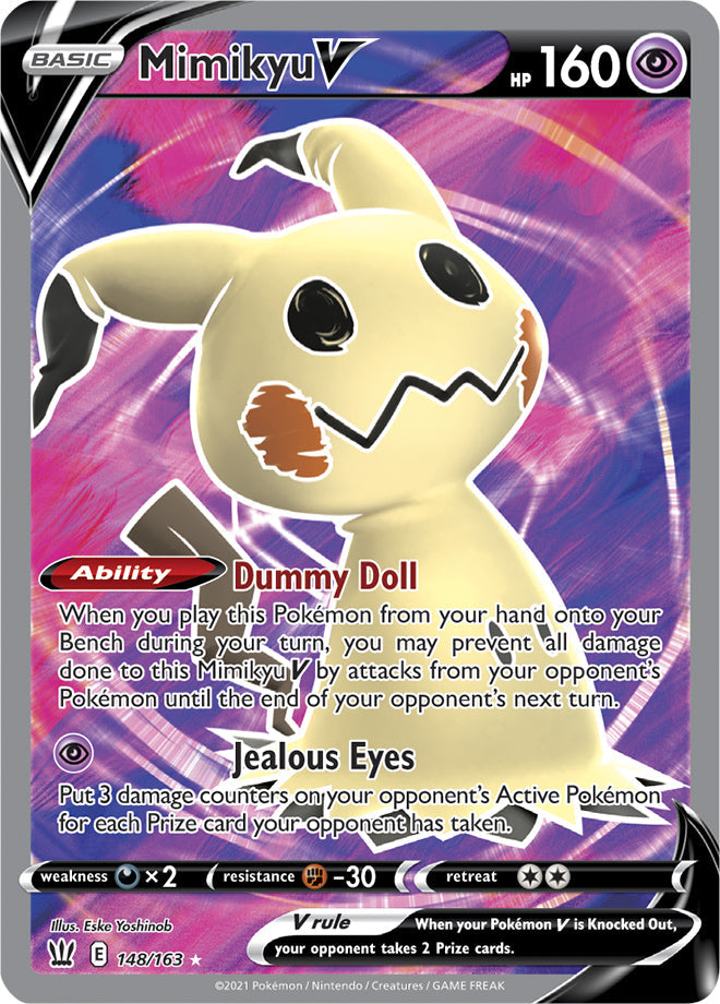 Mimikyu V - Battle Styles 148/163 - Full Art