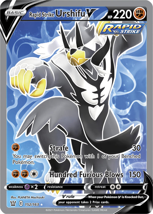 Rapid Strike Urshifu V - Battle Styles 152/163 - Full Art