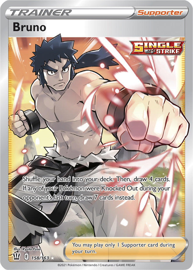 Bruno - Battle Styles 158/163 - Full Art