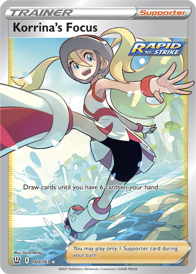 Korrina's Focus - Battle Styles 160/163 - Full Art