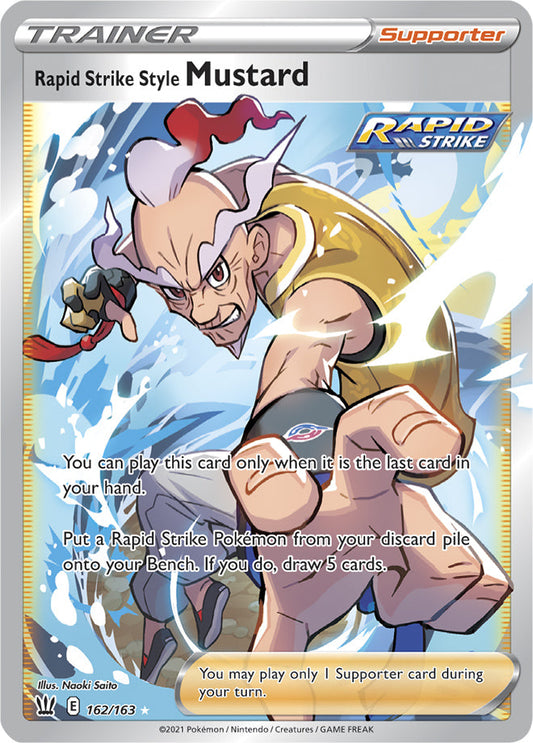 Rapid Strike Style Mustard - Battle Styles 162/163 - Full Art