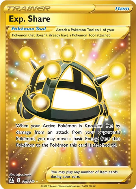 Exp. Share - Battle Styles 180/163 - Secret Rare