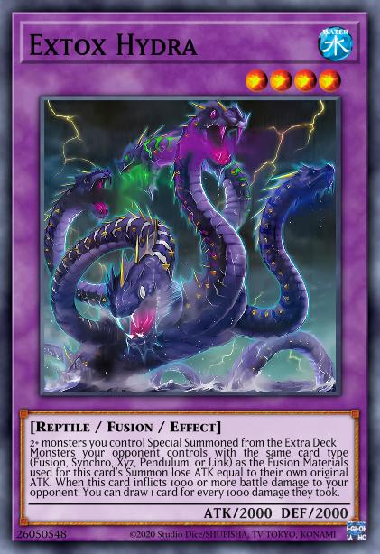 Extox Hydra - BLMR-EN007 - 1st Edition - Secret Rare