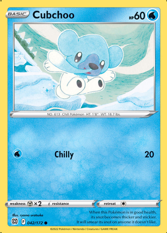 Cubchoo - Brilliant Stars 042/172 - Common