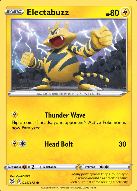 Electabuzz - Brilliant Stars 046/172 - Common