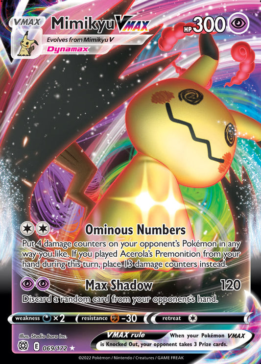 Mimikyu VMAX - Brilliant Stars 069/172 - Ultra Rare