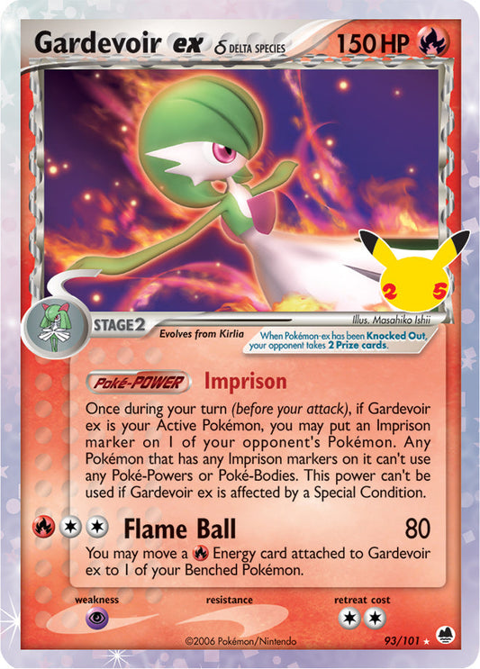 Gardevoir ex - Celebrations Classic Collection 93/101 - Classic Collection