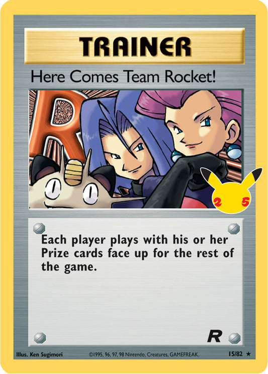 Here Comes Team Rocket! - Celebrations Classic Collection 15/82 - Classic Collection