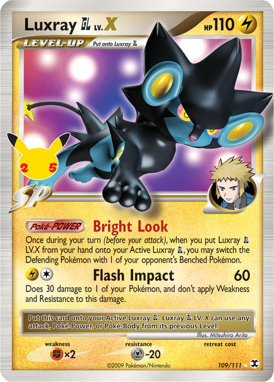Luxray LV.X - Celebrations Classic Collection 109/111 - Classic Collection