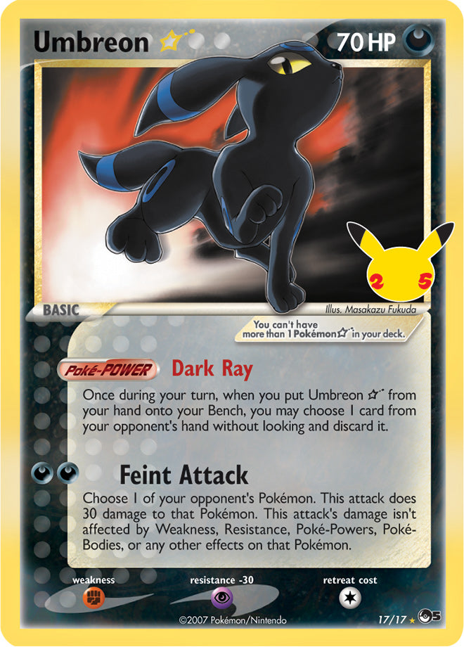 Umbreon - Celebrations Classic Collection 17/17 - Classic Collection