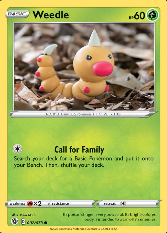 Weedle - Champion's Path 002/073 - Common