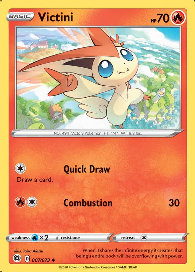 Victini - Champion's Path 007/073 - Uncommon