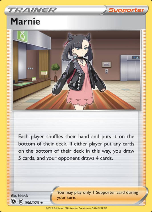 Marnie - Champion's Path 056/073 - Rare Holo