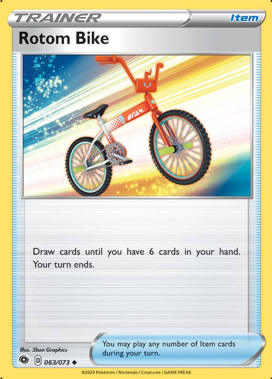 Rotom Bike - Champion's Path 063/073 - Uncommon