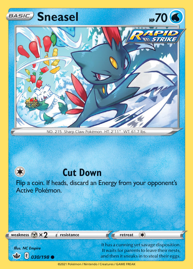 Sneasel - Chilling Reign 030/198 - Common
