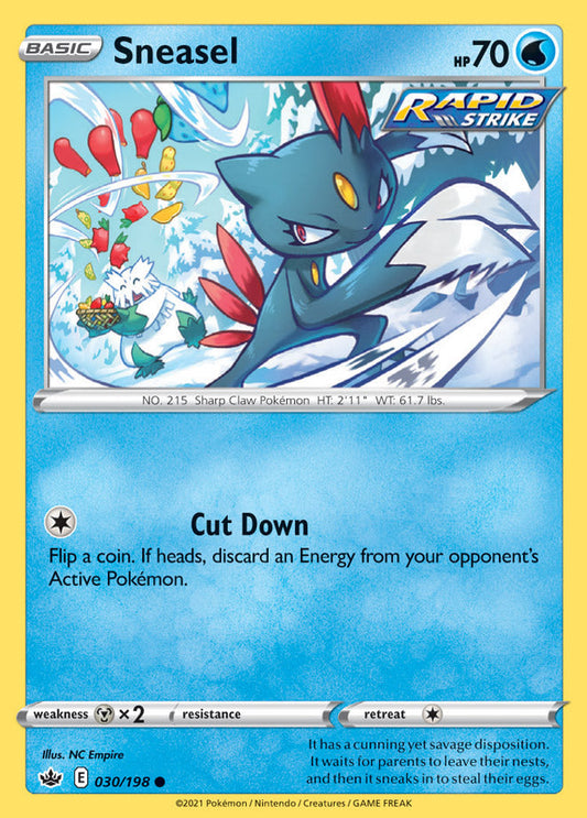 Sneasel - Chilling Reign 030/198 - Common
