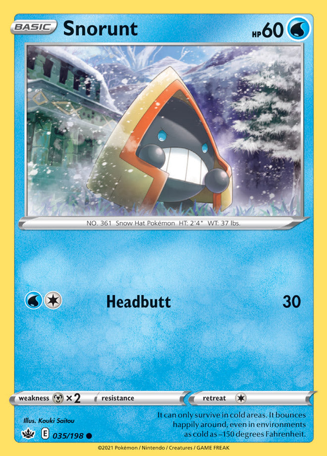 Snorunt - Chilling Reign 035/198 - Common
