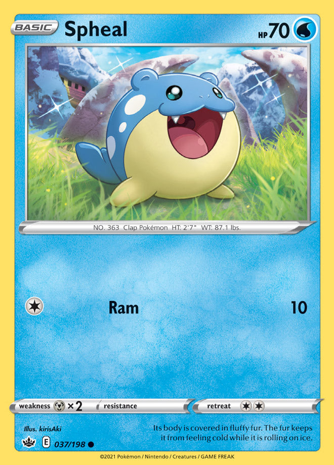Spheal - Chilling Reign 037/198 - Common