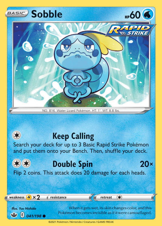 Sobble - Chilling Reign 041/198 - Common